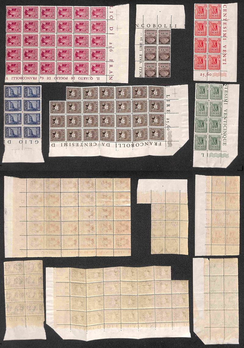 Italia / Colonie / Egeo / Emissioni Generali / Posta Ordinaria