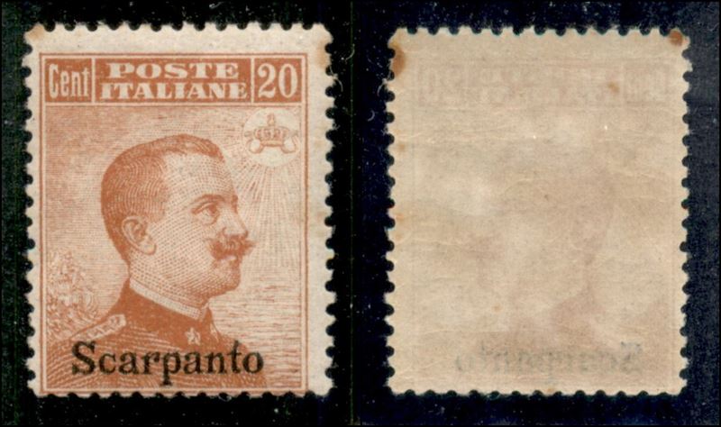 Italia / Colonie / Egeo / Scarpanto / Posta Ordinaria