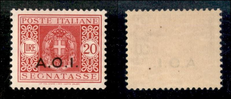 Italia / Colonie / Africa Orientale Italiana / Segnatasse
