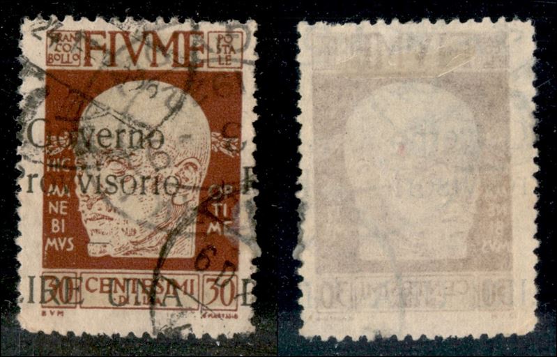 Italia / Occupazioni i Guerra Mondiale / Fiume / Posta Ordinaria