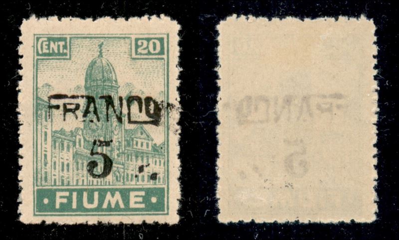 Italia / Occupazioni i Guerra Mondiale / Fiume / Posta Ordinaria