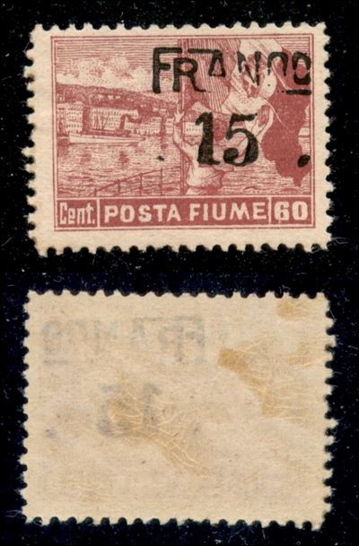 Italia / Occupazioni i Guerra Mondiale / Fiume / Posta Ordinaria