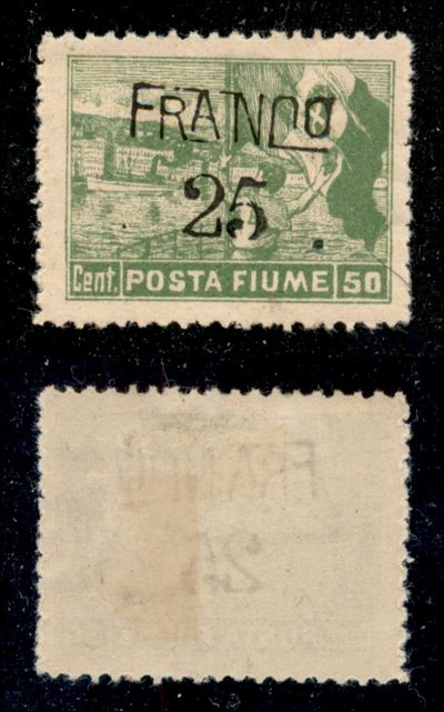 Italia / Occupazioni i Guerra Mondiale / Fiume / Posta Ordinaria
