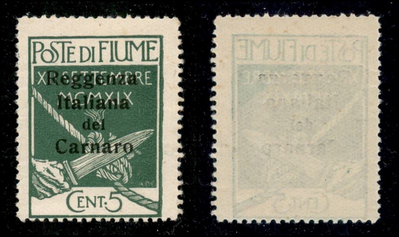 Italia / Occupazioni i Guerra Mondiale / Fiume / Posta Ordinaria