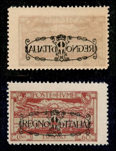 Italia / Occupazioni i Guerra Mondiale / Fiume / Espressi