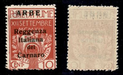 Italia / Occupazioni i Guerra Mondiale / Arbe / Posta Ordinaria