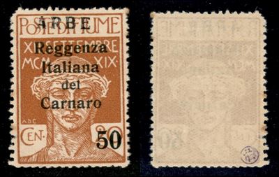Italia / Occupazioni i Guerra Mondiale / Arbe / Posta Ordinaria