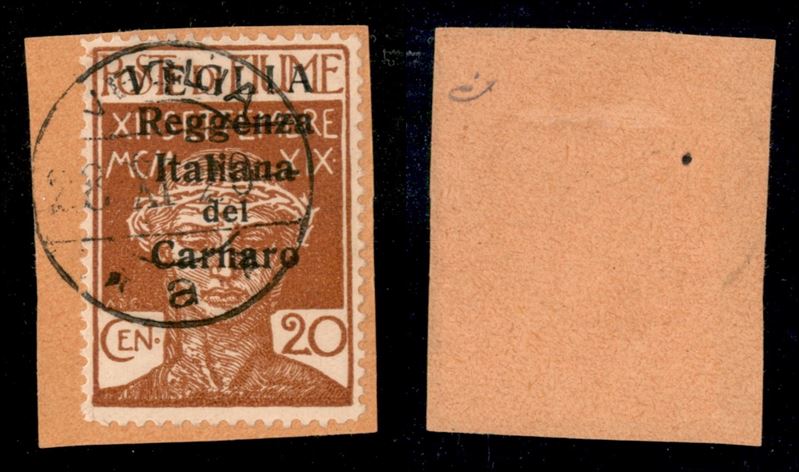 Italia / Occupazioni i Guerra Mondiale / Veglia / Posta Ordinaria