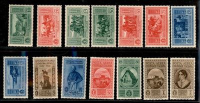 Italia / Colonie / Emissioni Generali / Posta Ordinaria + Aerea