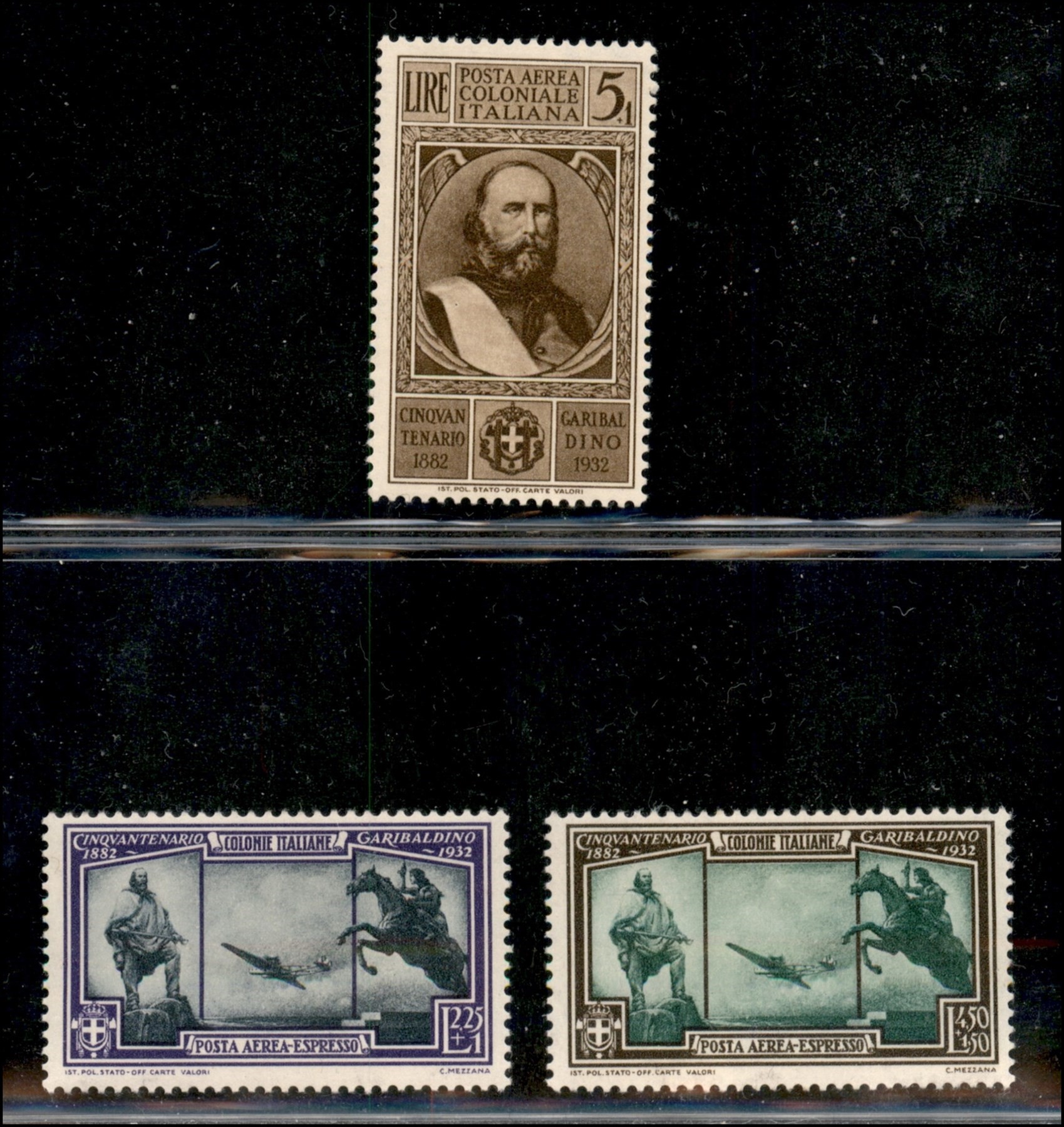 Italia / Colonie / Emissioni Generali / Posta Ordinaria + Aerea