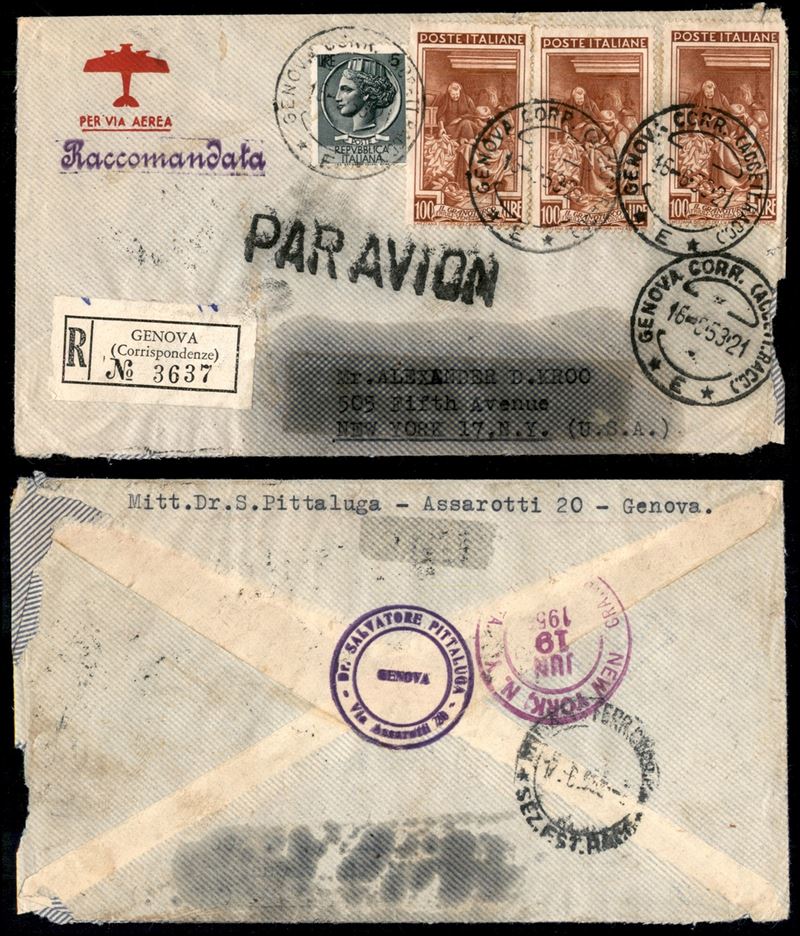 Italia / Repubblica / Aerogrammi