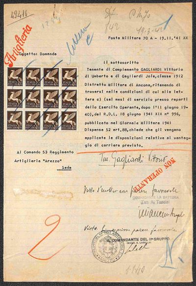 Italia / Regno / Posta Militare
