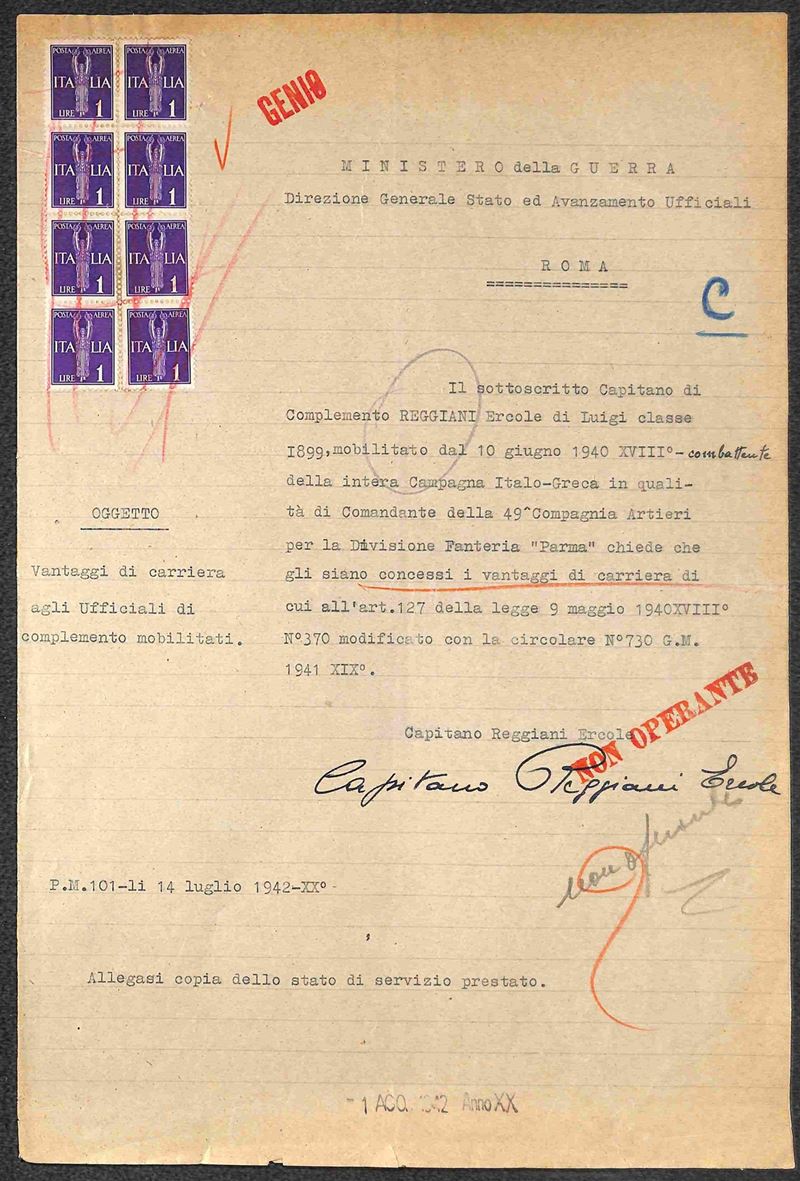 Italia / Regno / Posta Militare