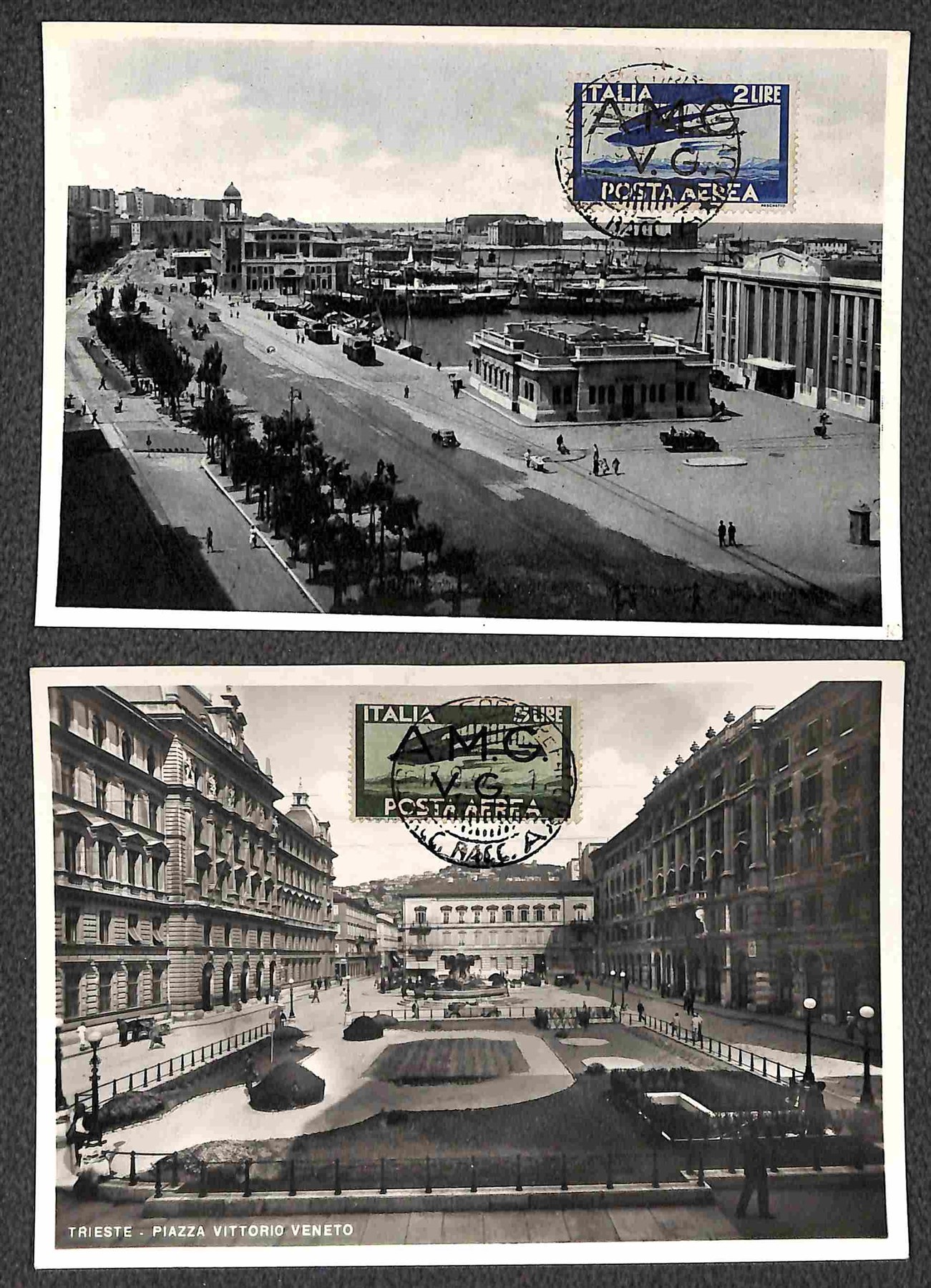 Italia / Trieste / Trieste Amg Vg / Posta Ordinaria