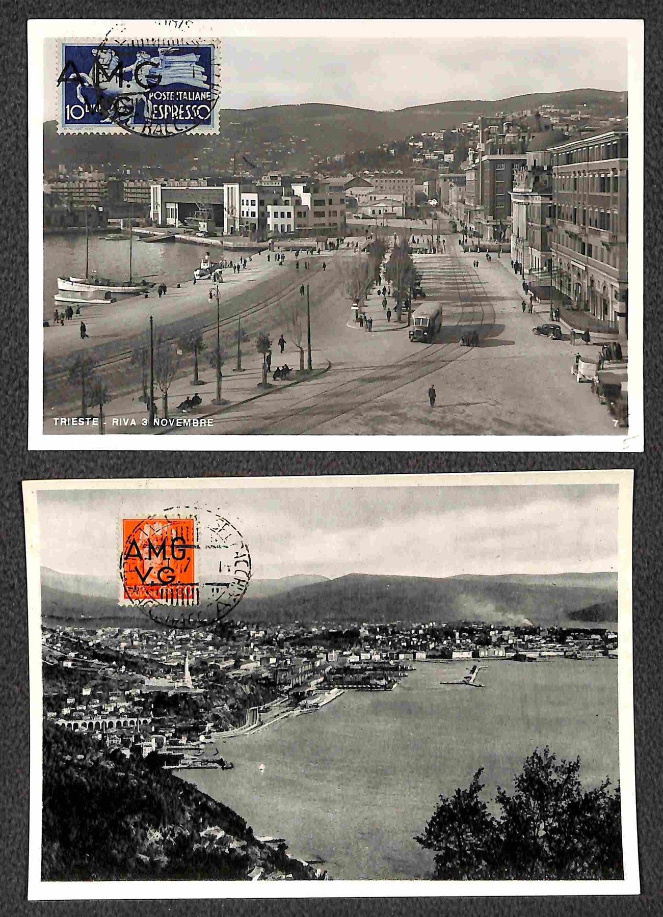 Italia / Trieste / Trieste Amg Vg / Posta Ordinaria