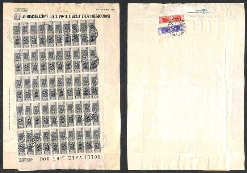Italia / Repubblica / Pacchi Postali