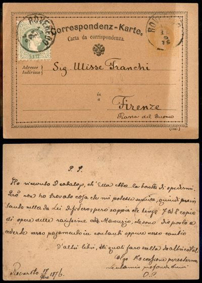 Austria / Territori Italiani D'austria / Posta Ordinaria