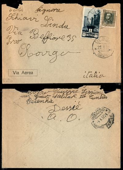 Italia / Colonie / Africa Orientale Italiana / Aerogrammi