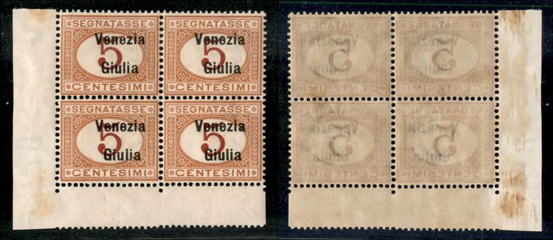 Italia / Occupazioni i Guerra Mondiale / Venezia Giulia / Segnatasse