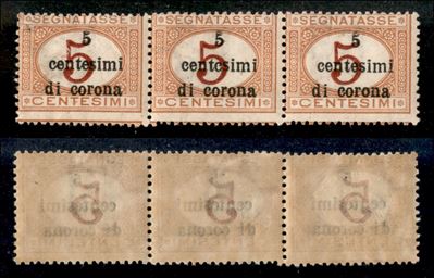 Italia / Occupazioni i Guerra Mondiale / Trento e Trieste / Segnatasse
