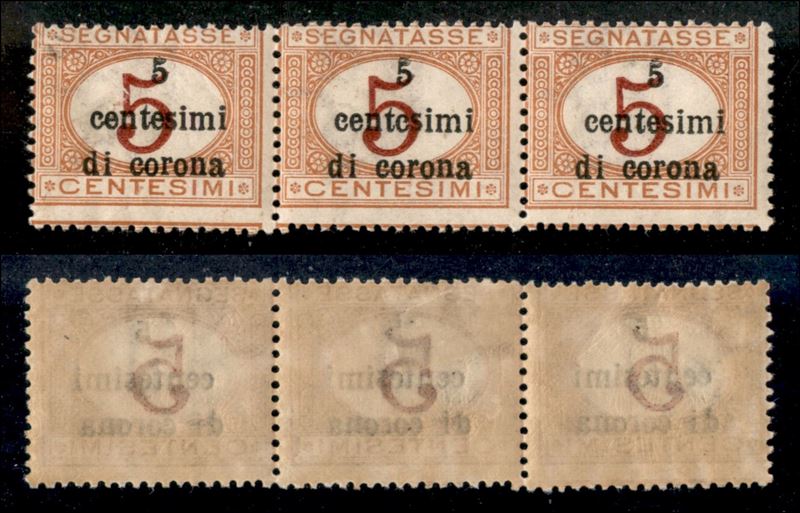 Italia / Occupazioni i Guerra Mondiale / Trento e Trieste / Segnatasse