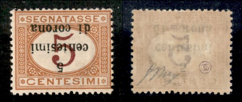 Italia / Occupazioni i Guerra Mondiale / Trento e Trieste / Segnatasse