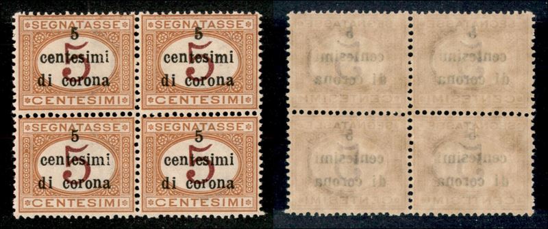 Italia / Occupazioni i Guerra Mondiale / Trento e Trieste / Segnatasse
