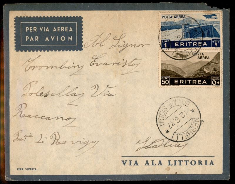 Italia / Colonie / Africa Orientale Italiana / Aerogrammi