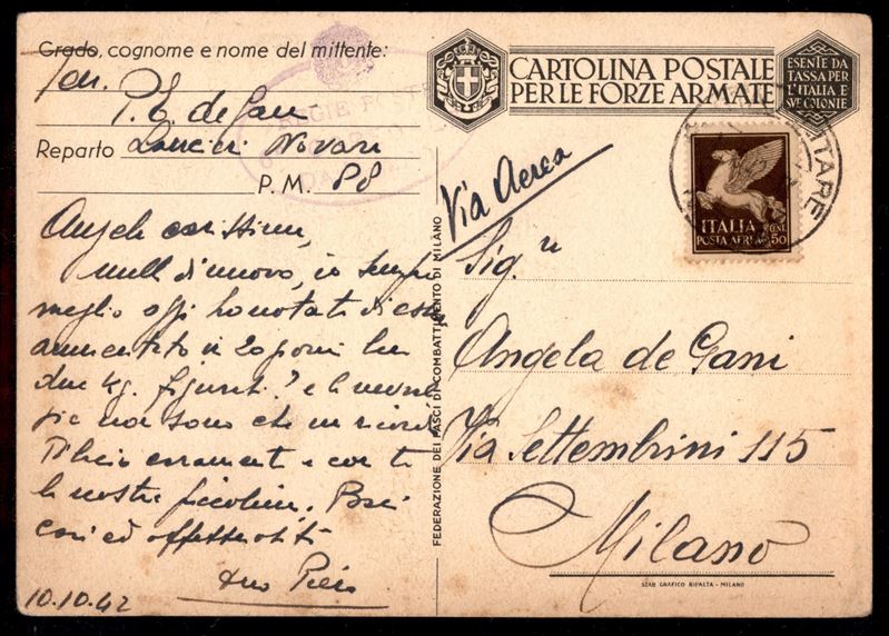 Italia / Regno / Posta Militare