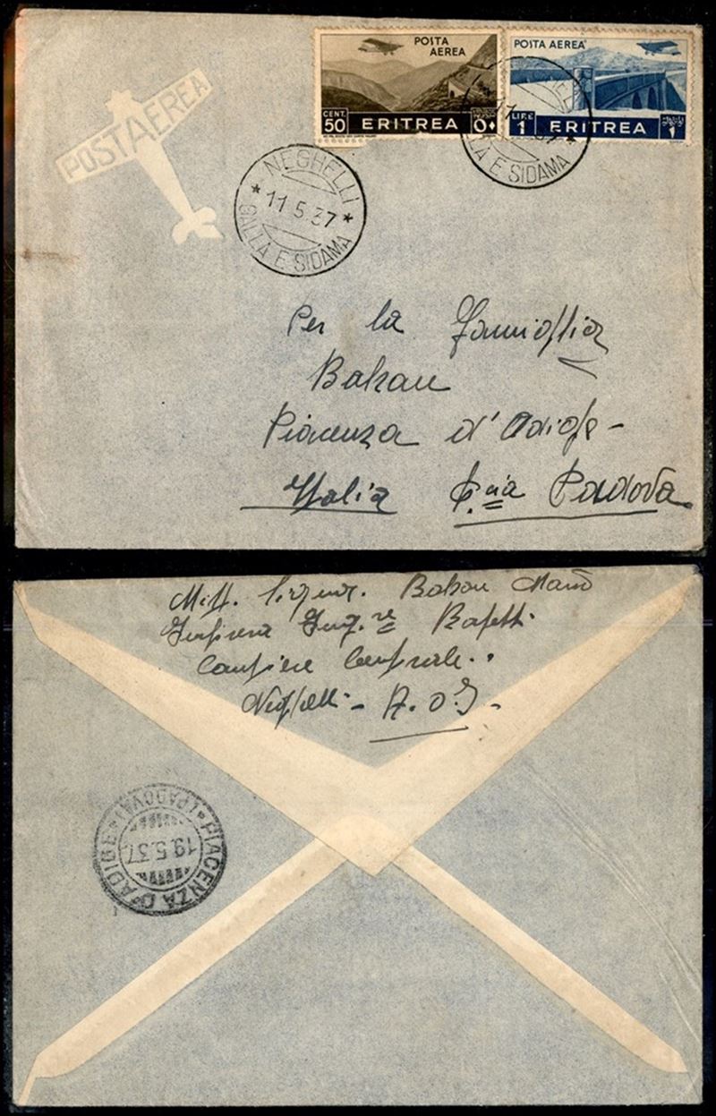 Italia / Colonie / Africa Orientale Italiana / Aerogrammi