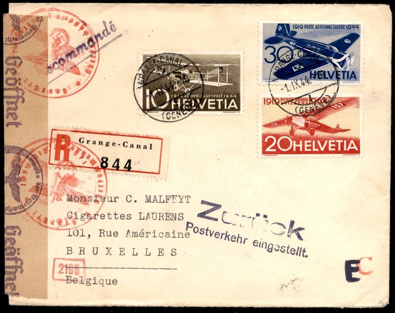 Svizzera / Posta Aerea