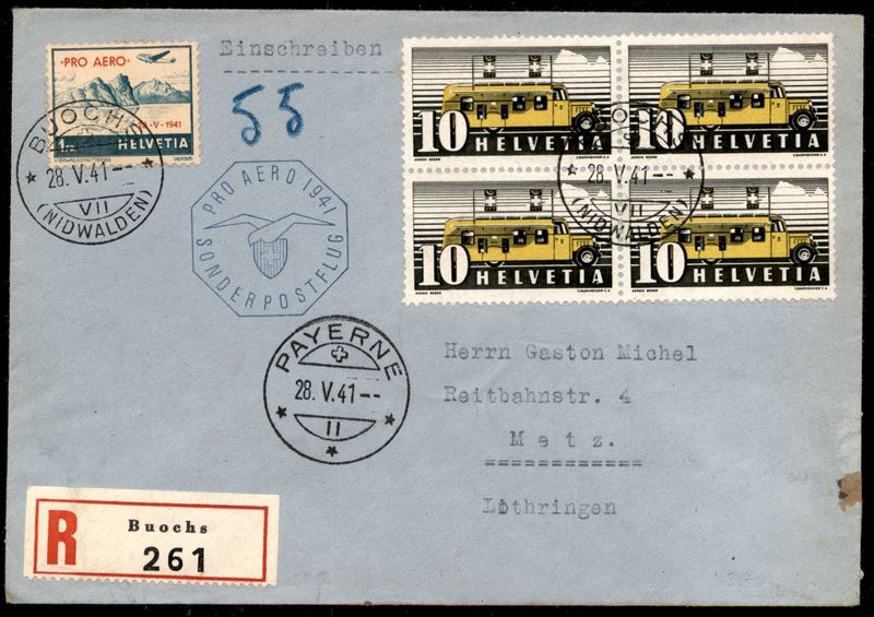 Svizzera / Aerogrammi