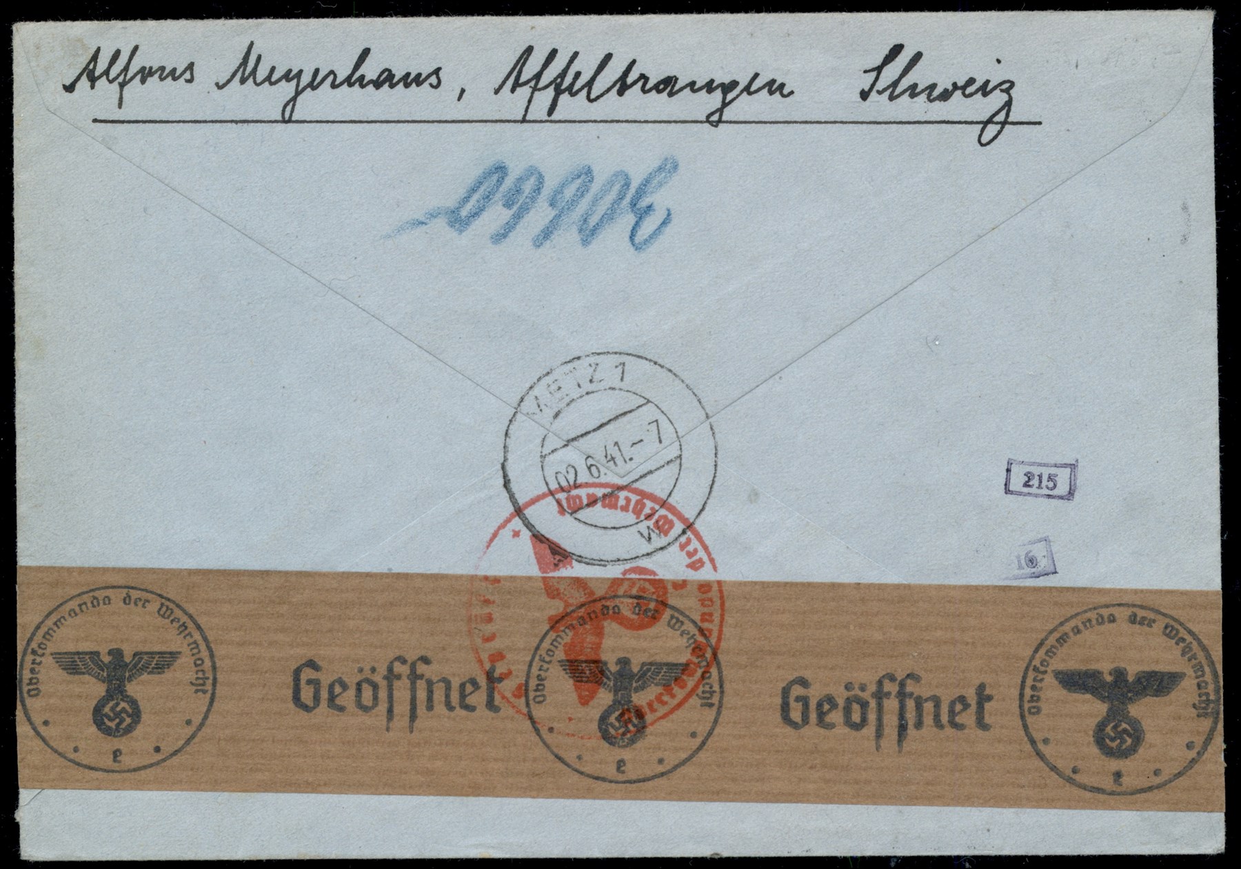 Svizzera / Aerogrammi
