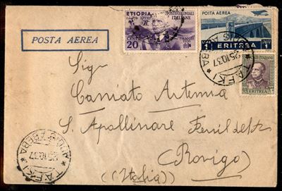 Italia / Colonie / Africa Orientale Italiana / Aerogrammi