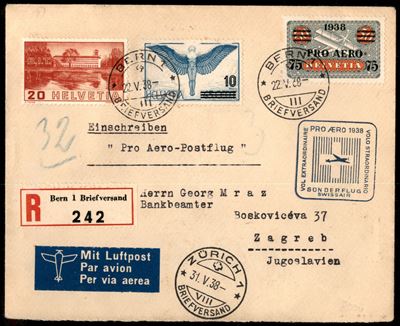 Svizzera / Aerogrammi