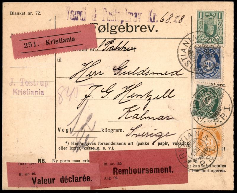 Norvegia / Posta Ordinaria
