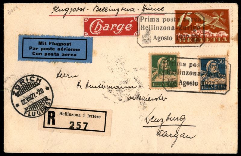 Svizzera / Aerogrammi