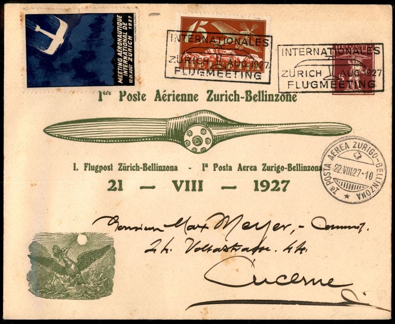 Svizzera / Aerogrammi