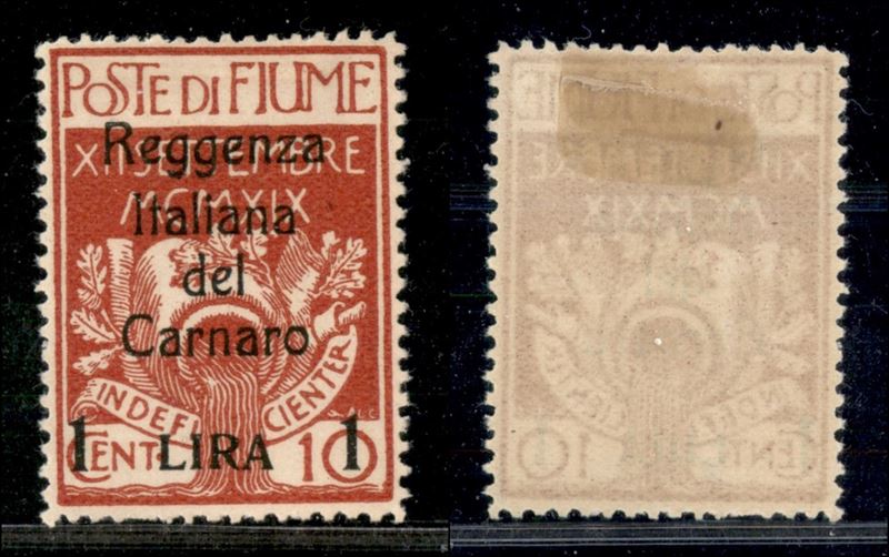 Italia / Occupazioni i Guerra Mondiale / Fiume / Posta Ordinaria