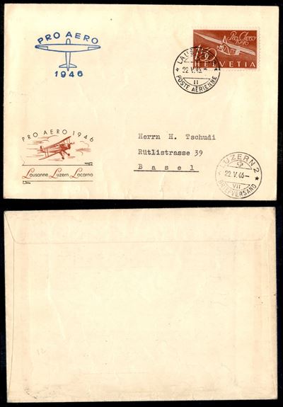 Svizzera / Aerogrammi