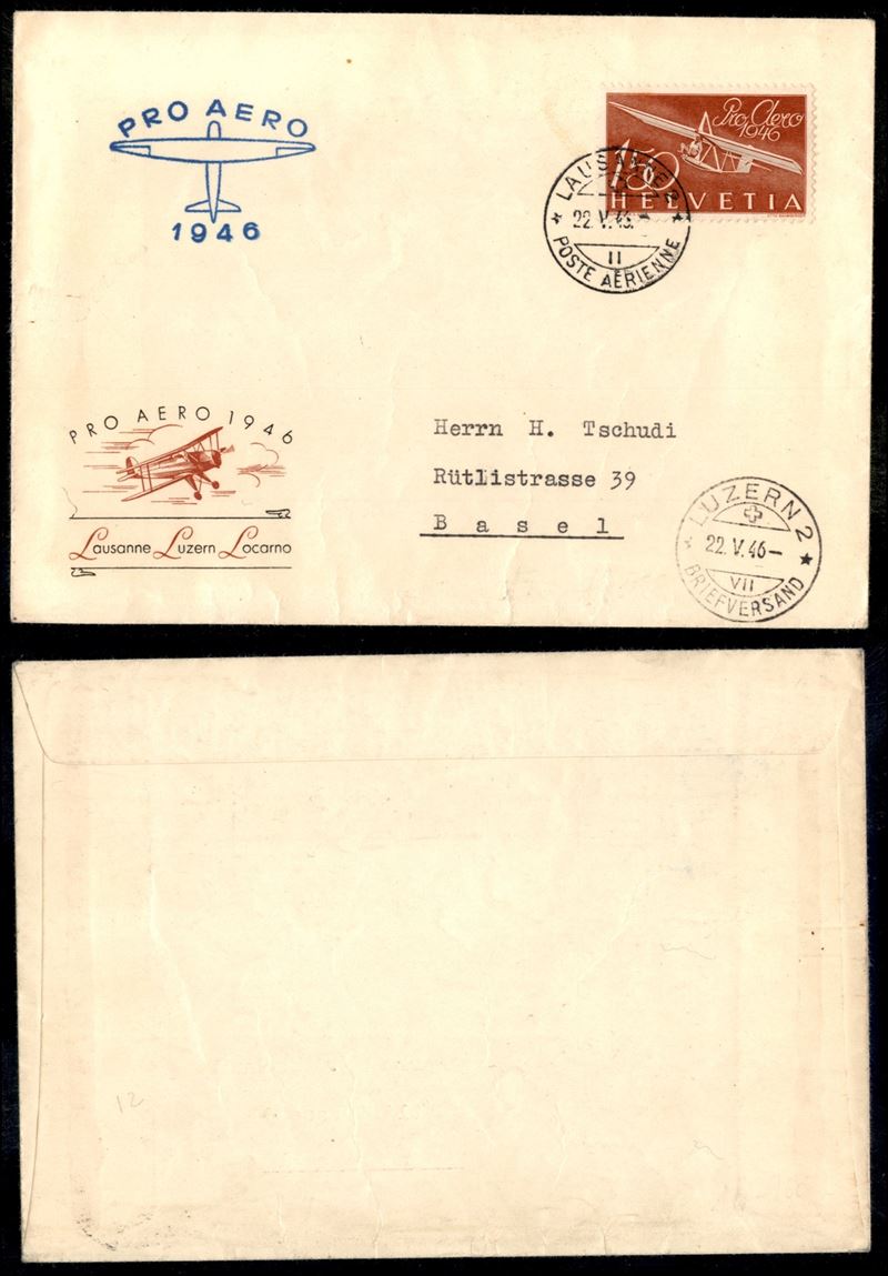 Svizzera / Aerogrammi