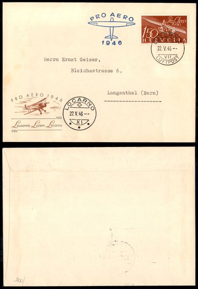 Svizzera / Aerogrammi