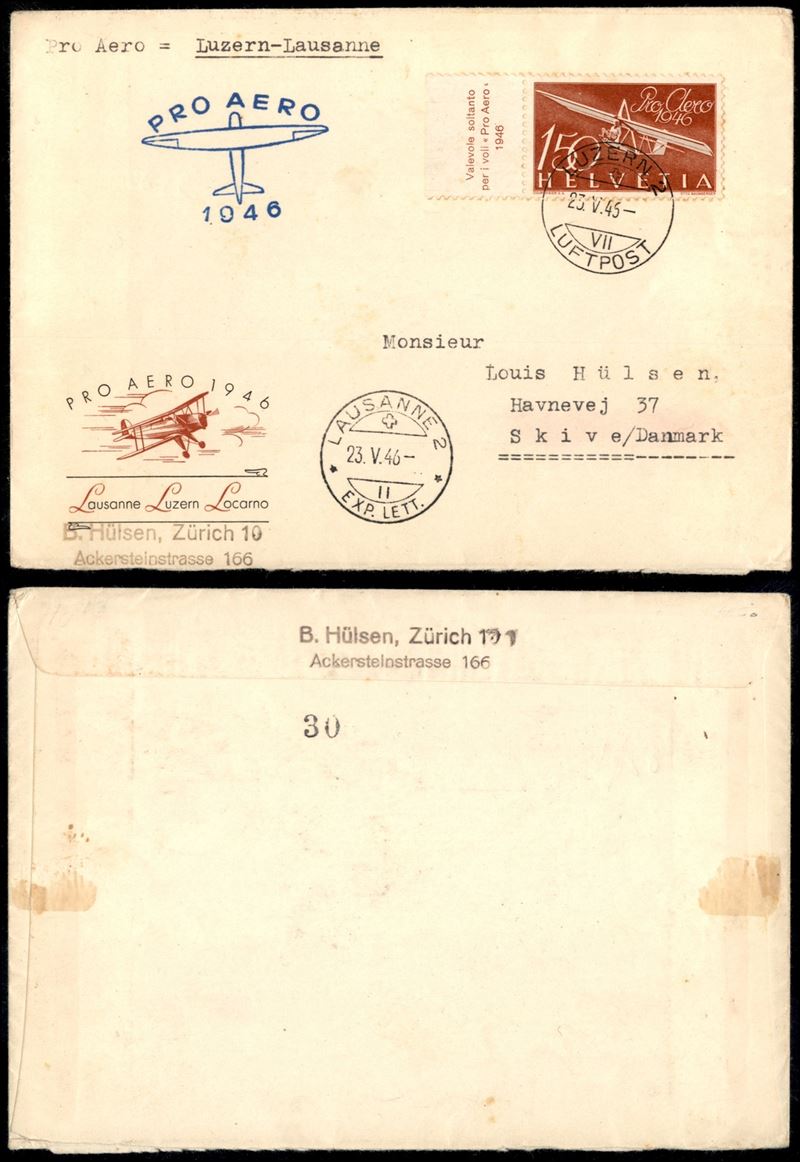 Svizzera / Aerogrammi