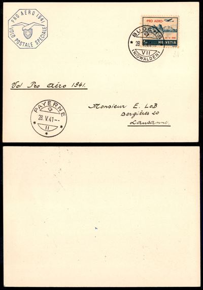 Svizzera / Posta Aerea