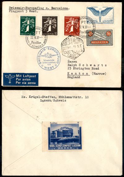 Svizzera / Aerogrammi