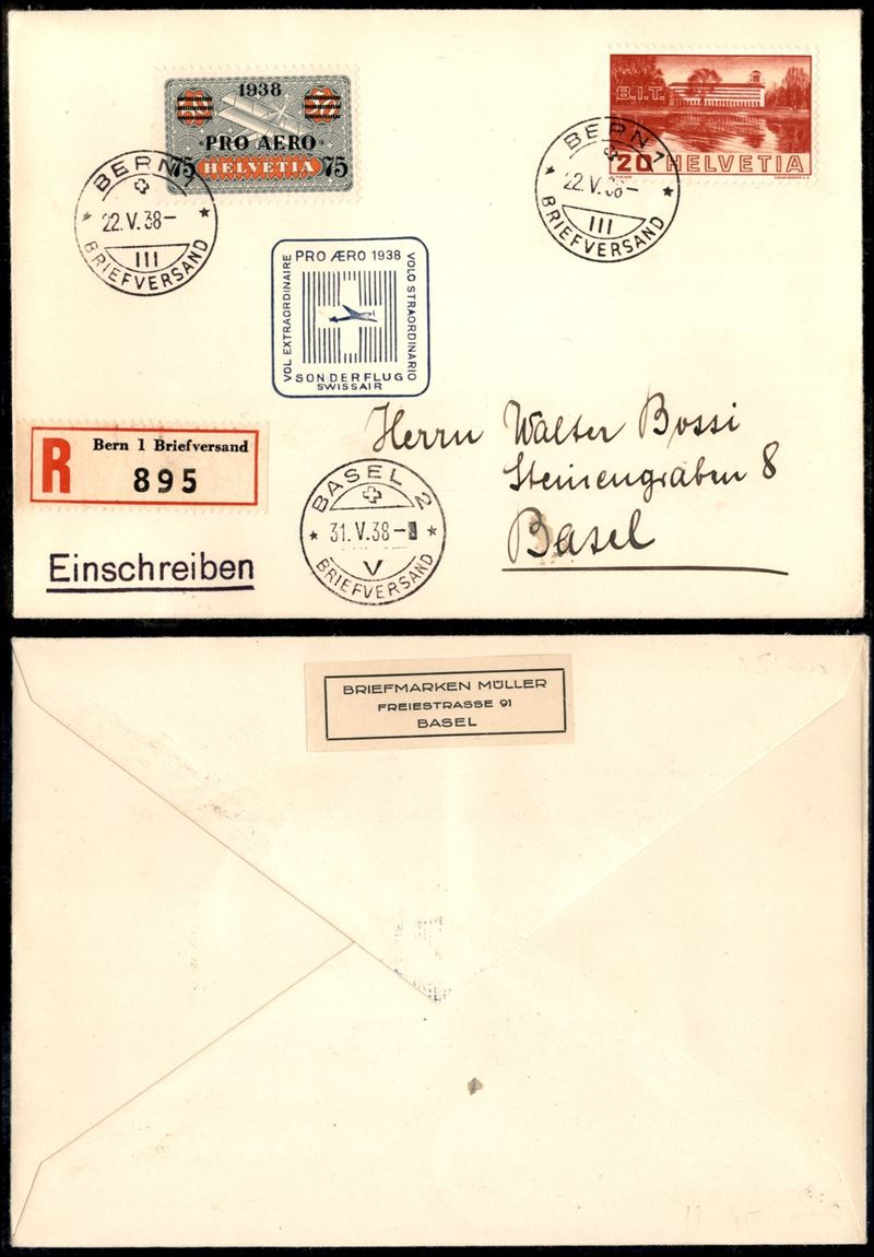Svizzera / Aerogrammi