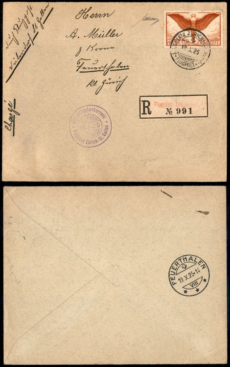 Svizzera / Aerogrammi