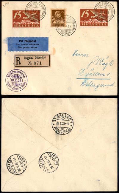 Svizzera / Aerogrammi