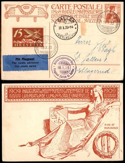 Svizzera / Aerogrammi