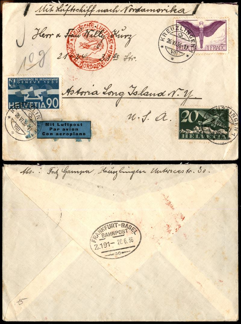 Svizzera / Aerogrammi